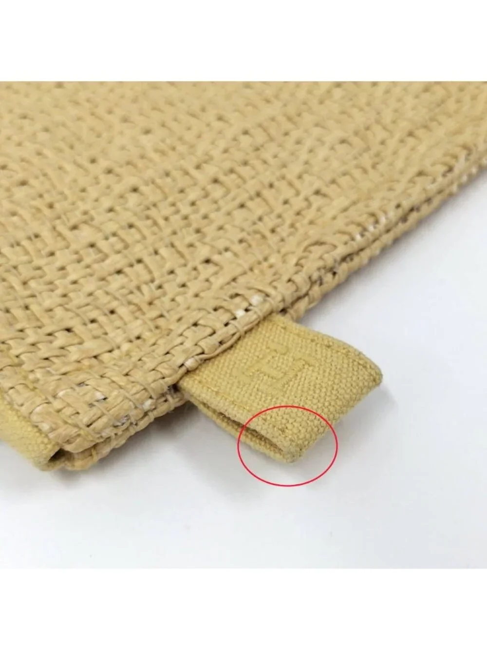 Hermes Bora Pouch MM Straw
